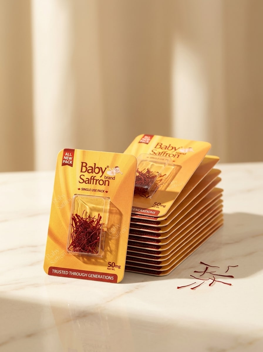 Single-Use Saffron Blisters